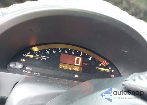 2000 Honda S2000 z USA, uszkodzony, nr VIN JHMAP1145YT005369